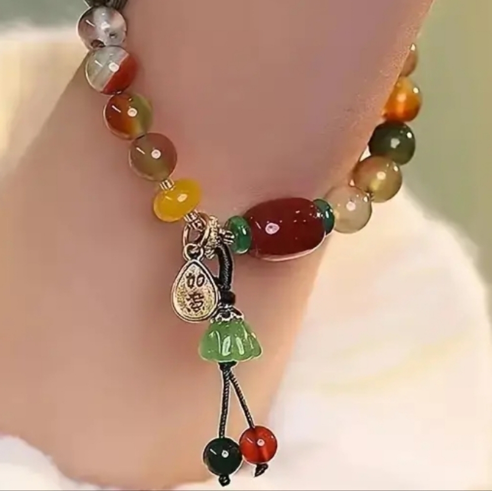 New Beaded Colorfully Dragon Bracelet